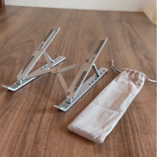 Smartgift Çift Katlı Katlanabilir Taşınabilir Alüminyum Laptop standı
