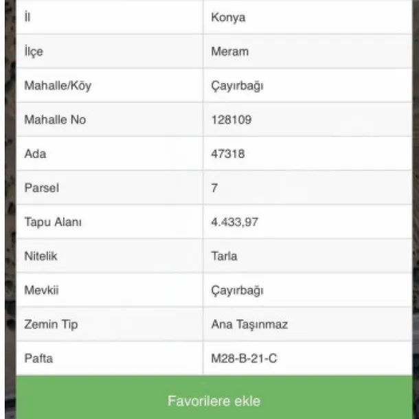 Çayırbağı Antalya Çevre Yoluna yakın 4433 m2 arazi
