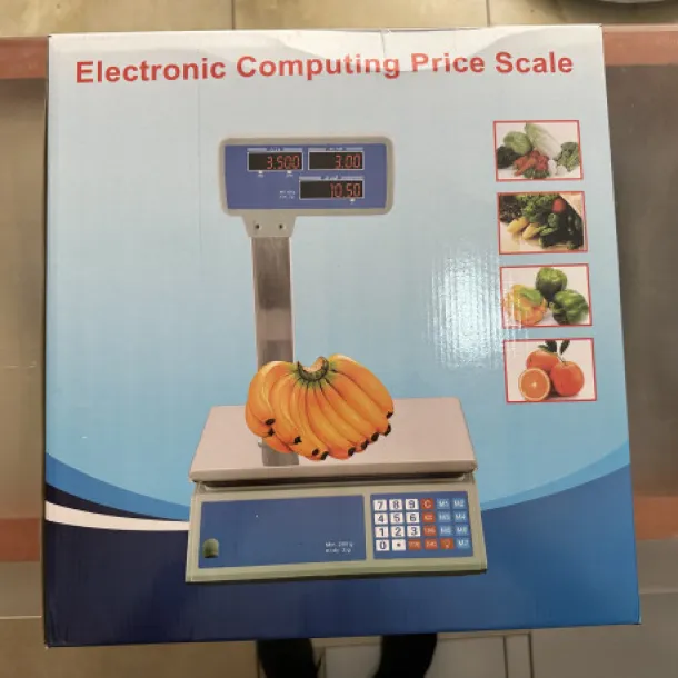 Elektrikli Market Terazisi
