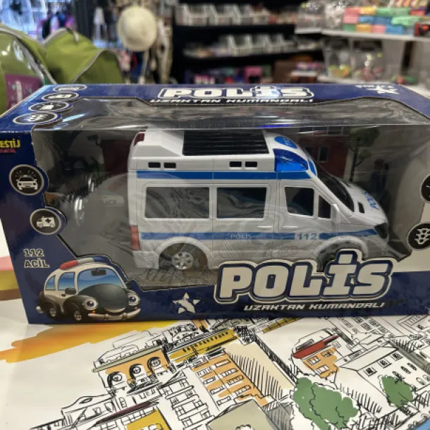 Kumandalı Transit Polis Arabası
